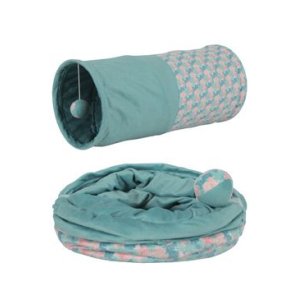 Hračka mačka ETHICAT LEAF tunel šuštiaci catnip Zolux