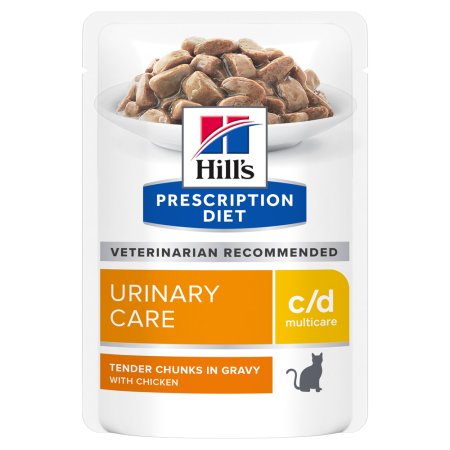 Hill’s Prescription Diet c/d Multicare Starostlivosť o močový systém pre mačky 12 x 85 g