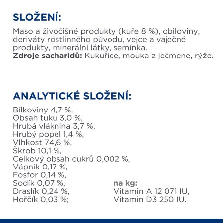 Hill’s Prescription Diet w/d Udržanie hmotnosti a starostlivosti pri cukrovke pre psov 370 g