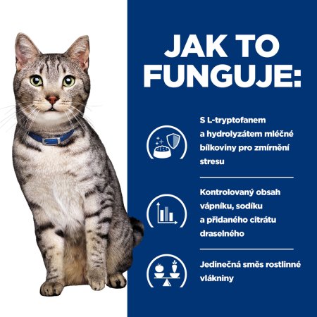 Hill’s Prescription Diet c/d Stress+Metabolic Močový systém pre mačky 12 x 85 g