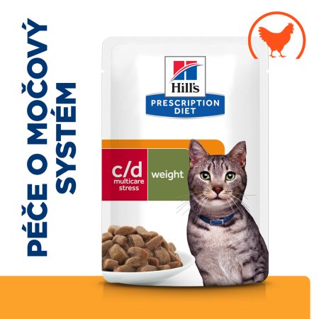 Hill’s Prescription Diet Feline c/d Urinary Stress + Metabolic 12 x 85 g