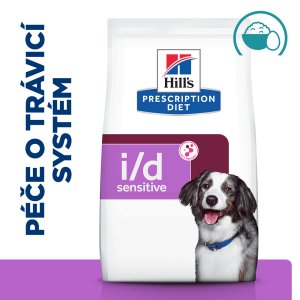 Hill’s Prescription Diet i/d Sensitive Starostlivosť o zažívanie granule pre psov 1.5 kg