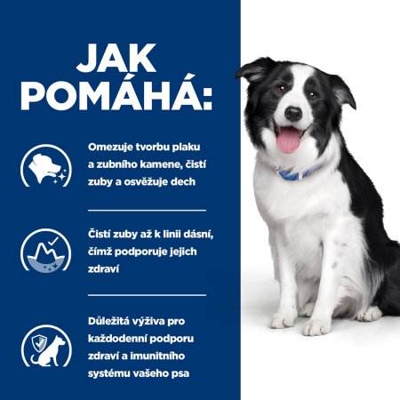 Hill’s Prescription Diet t/d Starostlivosť o zuby granule pre psov 4 kg