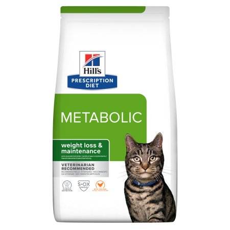 Hill’s Prescription Diet Metabolic Regulácia hmotnosti granule pre mačky 8 kg