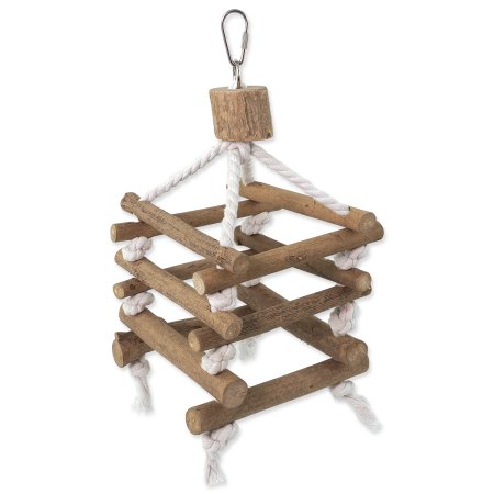 Hračka EPIC PET závesná drevená - rebrík viacstranný