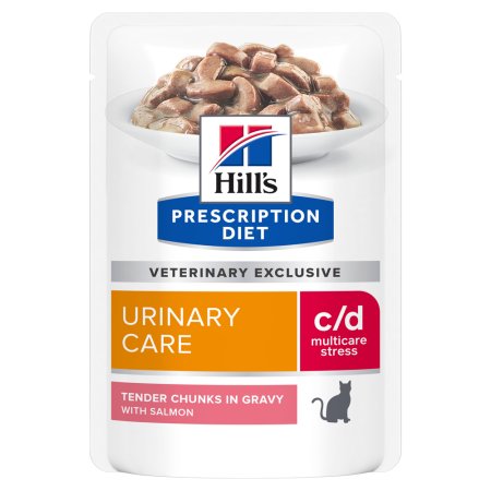 Hill’s Prescription Diet Feline c/d MultiCare losos 12 x 85 g