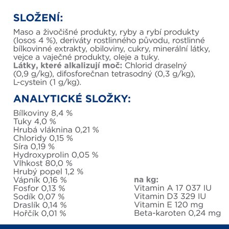 Hill’s Prescription Diet c/d Multicare Starostlivosť o močový systém pre mačky losos 12 x 85 g