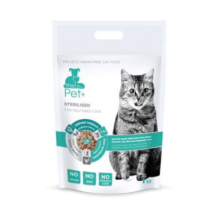 the Pet+ 3in1 cat Sterilised 1 kg