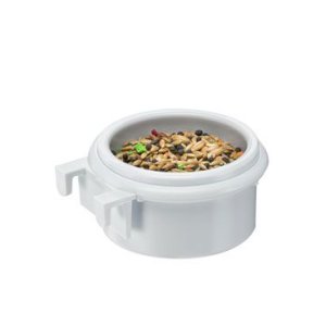 Kŕmidlo do klietky CREMA 1 pre malé vtáky mix farieb FP