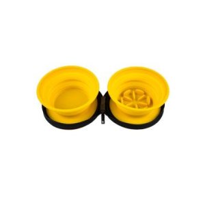 Cestovná dvojmiska SLOWFEEDER oranžová 700ml KW