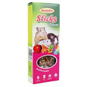 Tyčinky AVICENTRA multivitamín pre malé hlodavce 2ks