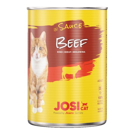 JosiCat Beef in saucia 415 g