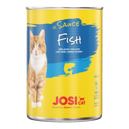 JosiCat Fish in sauce 415g