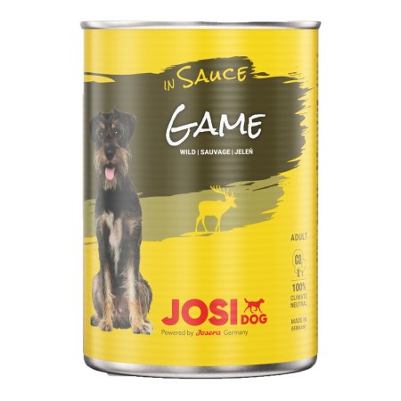 JosiDog Game in saucia 415 g