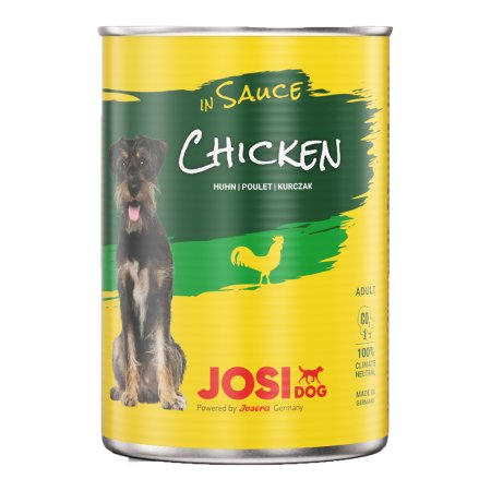 JosiDog Chicken in saucia 415 g