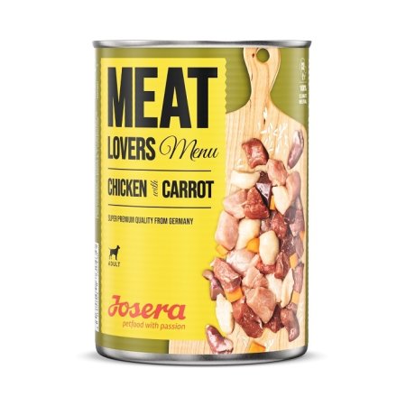 Josera Dog Meat Lovers Menu Chicken with Carrot 400 g