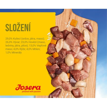Josera Dog Meat Lovers Menu Chicken with Carrot 400 g