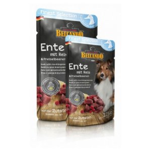 Belcando Kačica s ryžou & brusnicami 125 g