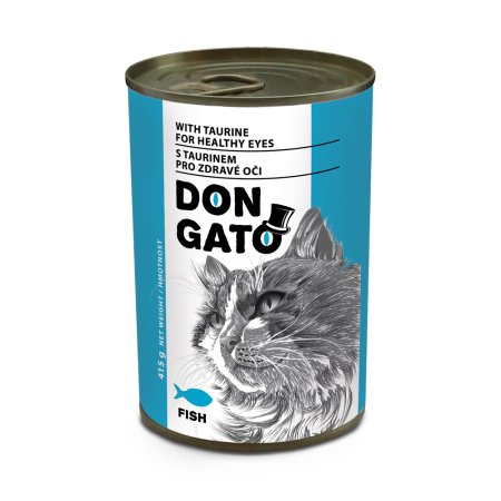 DON GATO Konzerva mačka ryba 415 g