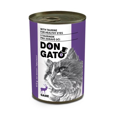 DON GATO Konzerva mačka zverina 415 g