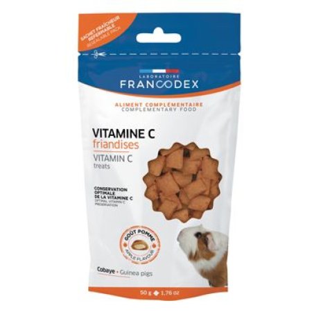 Francodex Pochúťka Vitamín C morča 50g