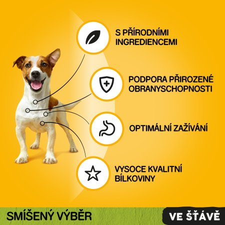 PEDIGREE mixovaný výber v šťave 12pack 1200 g