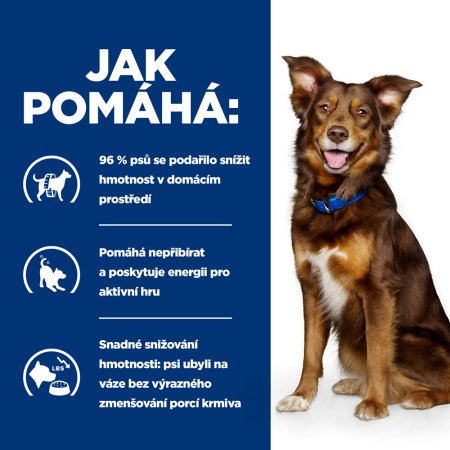 Hill’s Prescription Diet Metabolic Regulácia hmotnosti pre psov jahňacie 1.5 kg