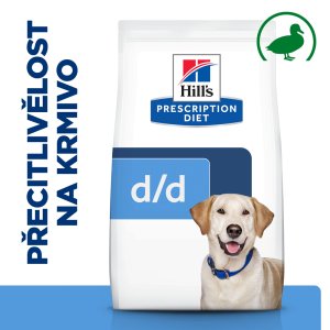 Hill’s Prescription Diet d/d Alergia a starostlivosť o kožu pre psov s kačicou 1.5 kg