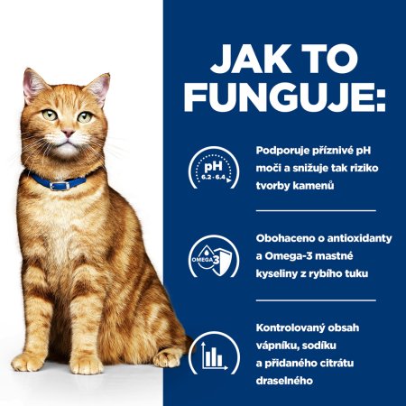 Hill’s Prescription Diet Stew c/d Multicare Starostlivosť o močový systém pre mačky 82 g