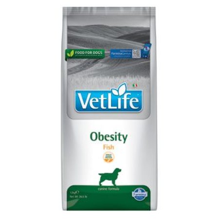 Vet Life Natural DOG Obesity Fish 12kg