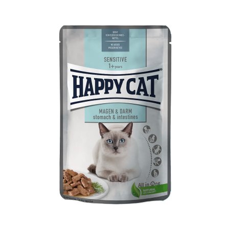 Happy Cat Vrecko Sensitive MIS Magen & Darm 85 g