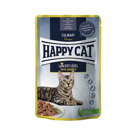 Happy Cat Vrecko Culinary Land-Geflügel 85 g