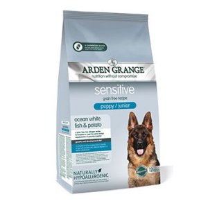 Arden Grange Puppy / Junior Sensitive Ocean White Fish & Potato 12 kg