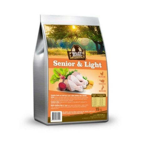 Wuff! Senior & Light 15 kg