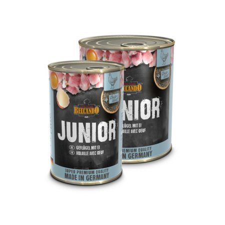 Belcando Junior hydina s vajcami 400 g