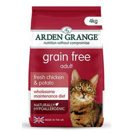 Arden Grange Adult Cat s čerstvým Chicken & Potato grain free 4 kg