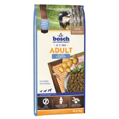 Bosch Adult Fish & Potato 15 kg (EXPIRÁCIA 09/2024)