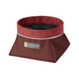 Miska pre psa Ruffwear Quencher-fired-brick-S 0,75 l