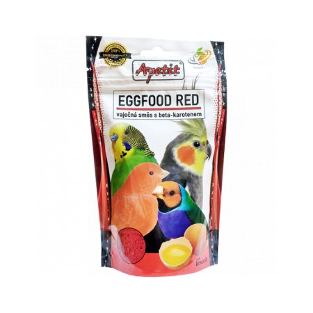 Apetít - EGGFOOD RED 150g (vaječná zmes beta-karoténom - červená)