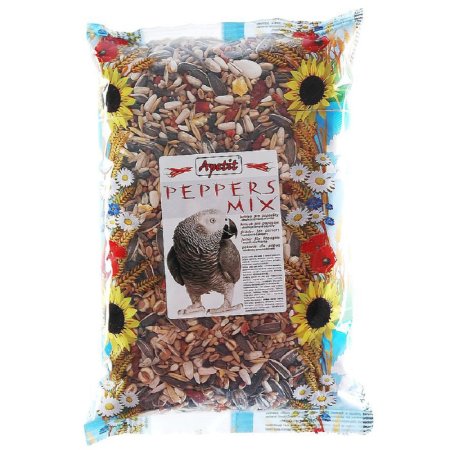 Apetít - PEPPERS MIX pre papagáje s papričkami 800g