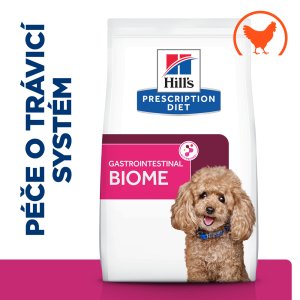 Hill’s Prescription Diet Gastrointestinal Biome Mini Starostlivosť o zažívaní 1 kg