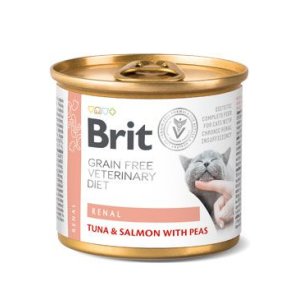 Brit VD Cat GF konzerva Renal 200g