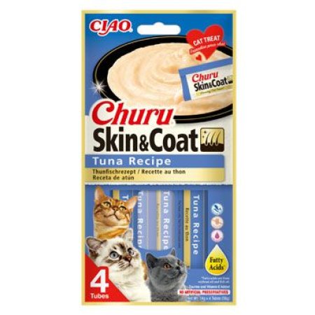 Chúru Cat Skin&Coat Tuna Recipe 4x14g