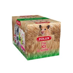 Zolux Prepravná krabica papierová pre hlodavce S 13,8 x 8,5 x 8,5 cm