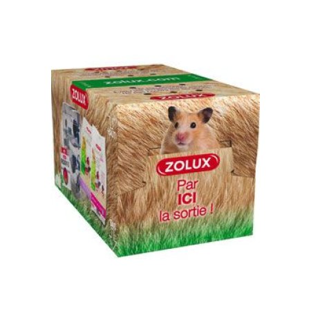 Zolux Prepravná krabica papierová pre hlodavce S 13,8 x 8,5 x 8,5 cm