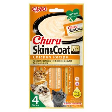 Chúru Cat Skin&Coat Chicken Recipe 4x14g
