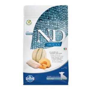 N&D OCEAN DOG Puppy Mini Codfish & Pumpkin & Melón 800g