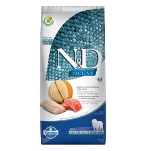N&D OCEAN DOG Adult Giant Salmon & Cod & Melón 12kg