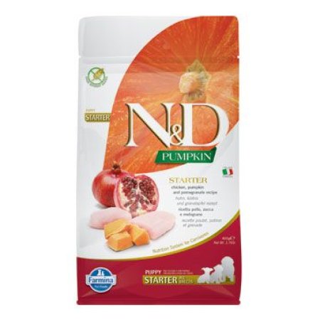 N&D Pumpkin DOG Puppy Starter Chicken&Pomegranate 800g