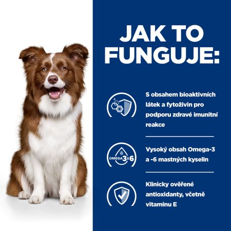 Hill’s Prescription Diet Derm Defense Alergia a starostlivosť o kožu granule pre psov 4 kg